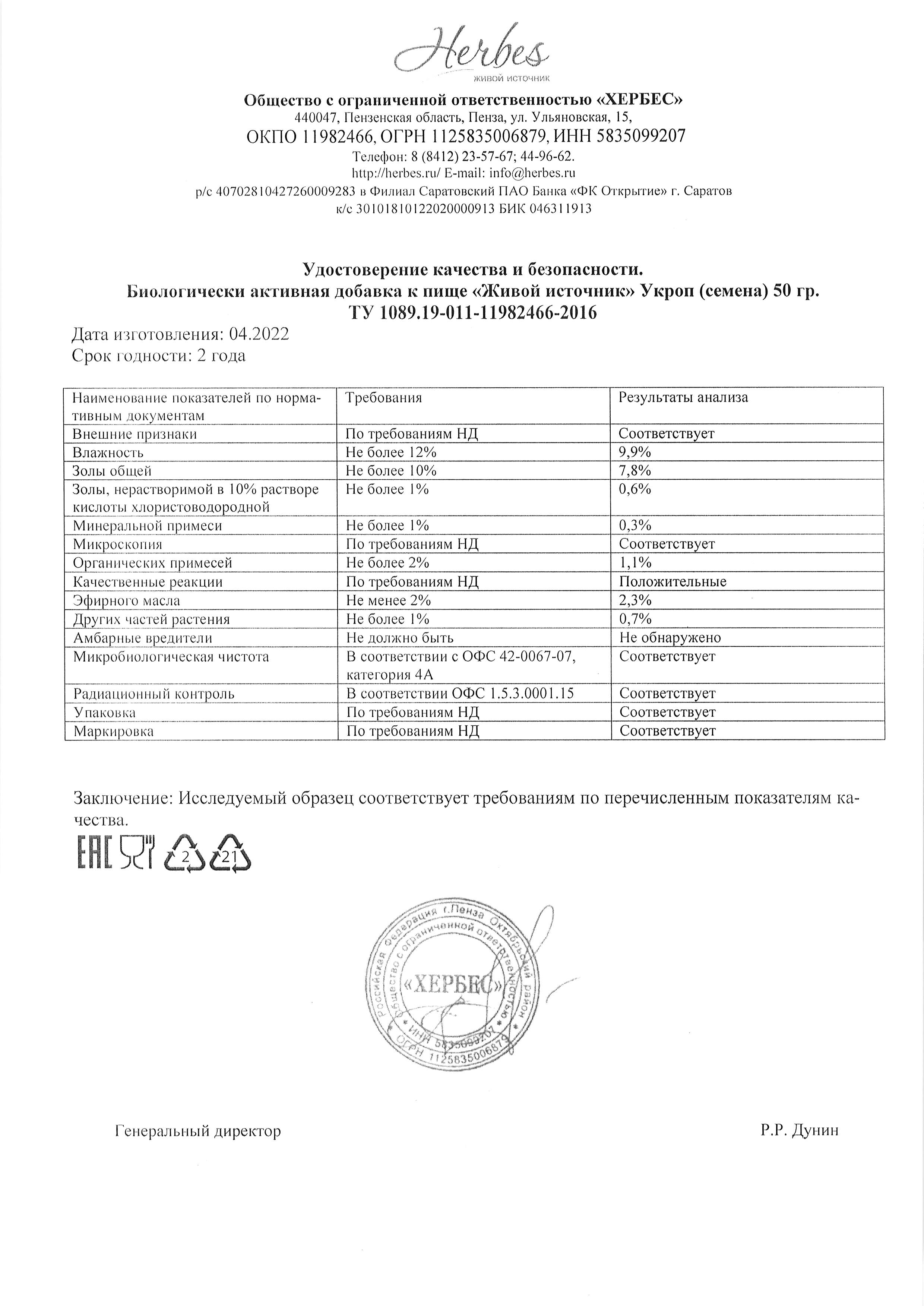 Паспорт №042022